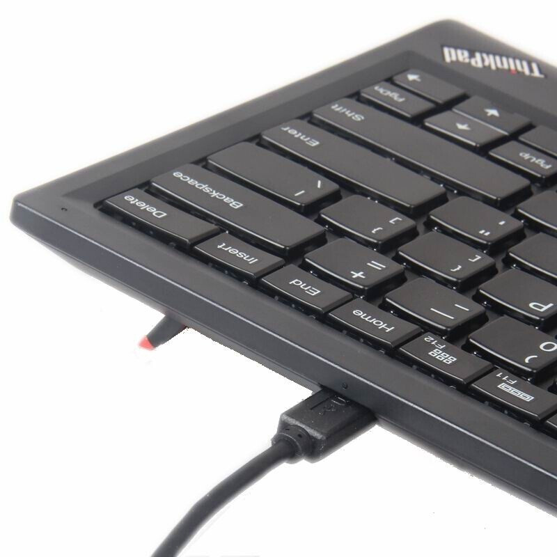 联想ThinkPad 原装商务办公键盘笔记本电脑有线键盘有线USB小红点键盘有线USB小红点键盘【0B47190】